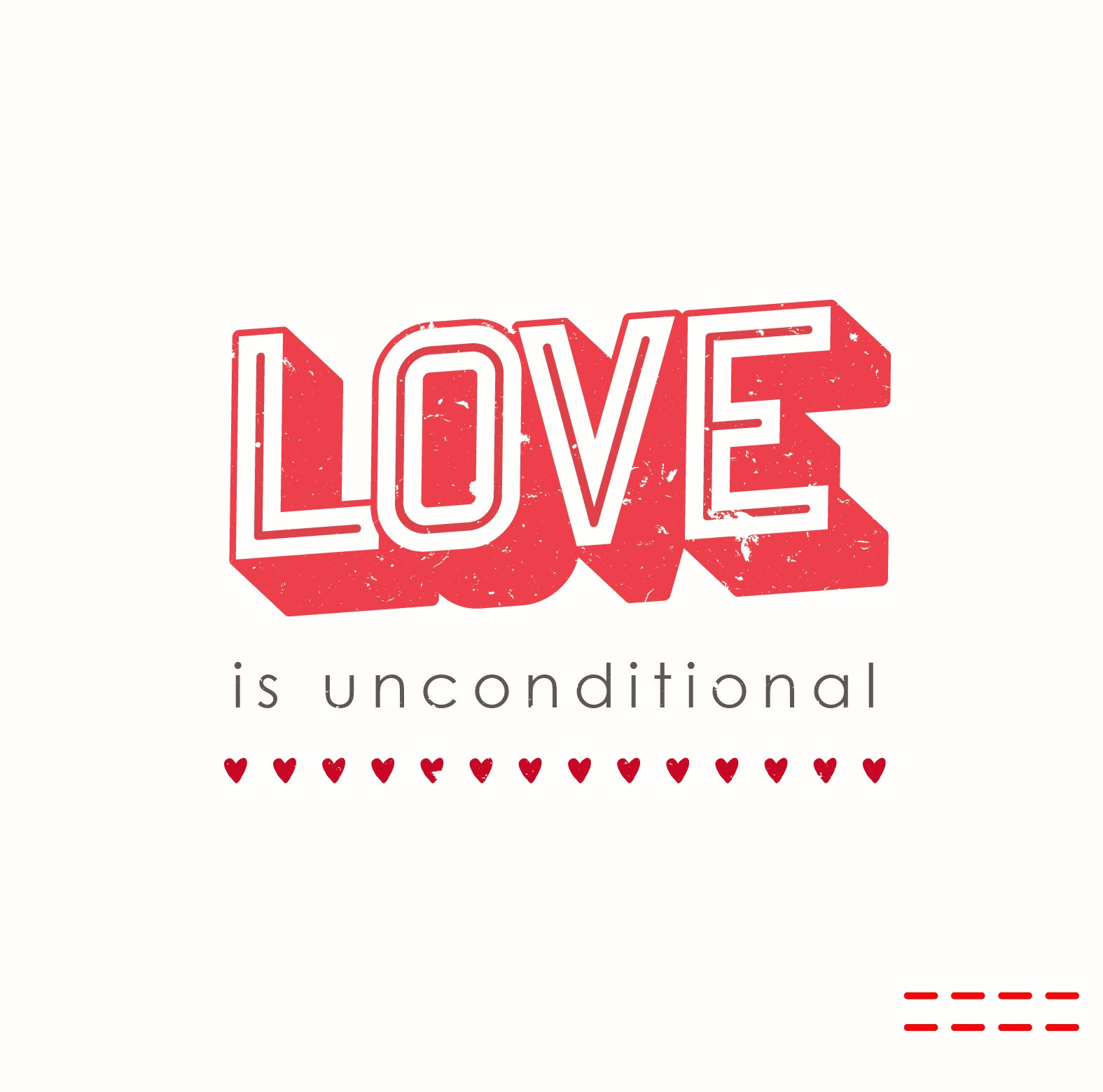Love is Unconditional