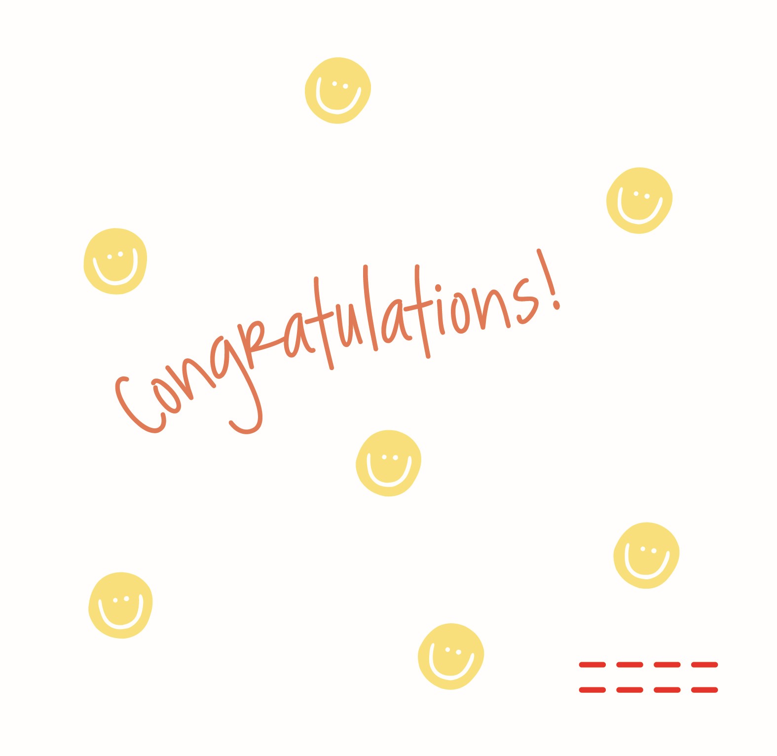 Congratulations